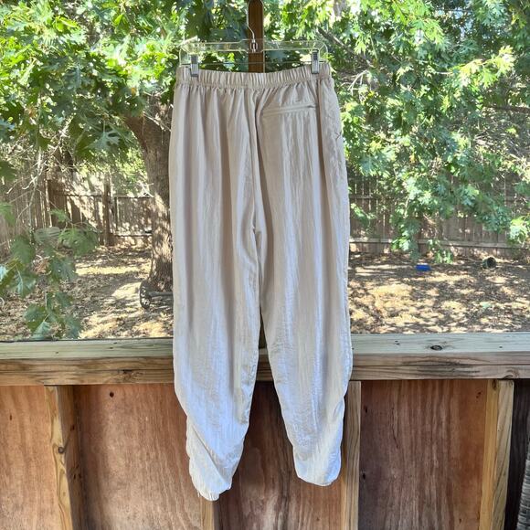 Solare Sporta Women's Champagne Vintage Joggers Track Pants Size XL 26" Waist - Picture 2 of 12